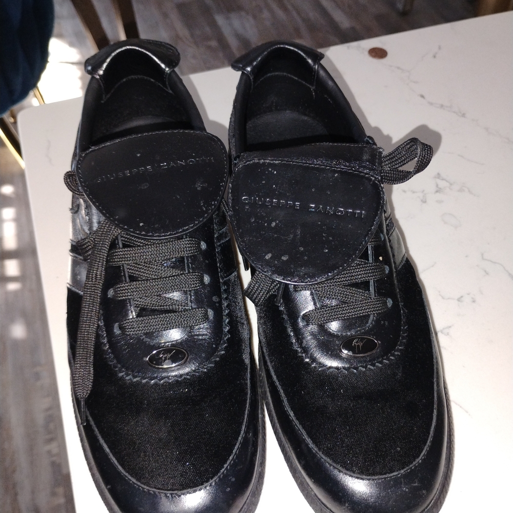 Giuseppe Zanotti Black Men's Shoes Size 44.5